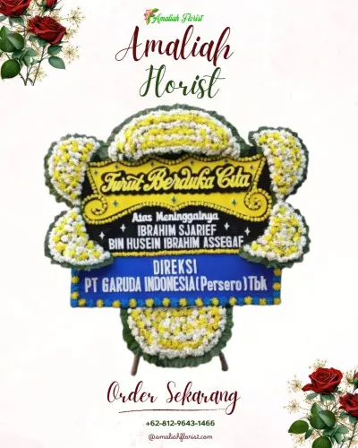 Papan Bunga Duka di Perintis